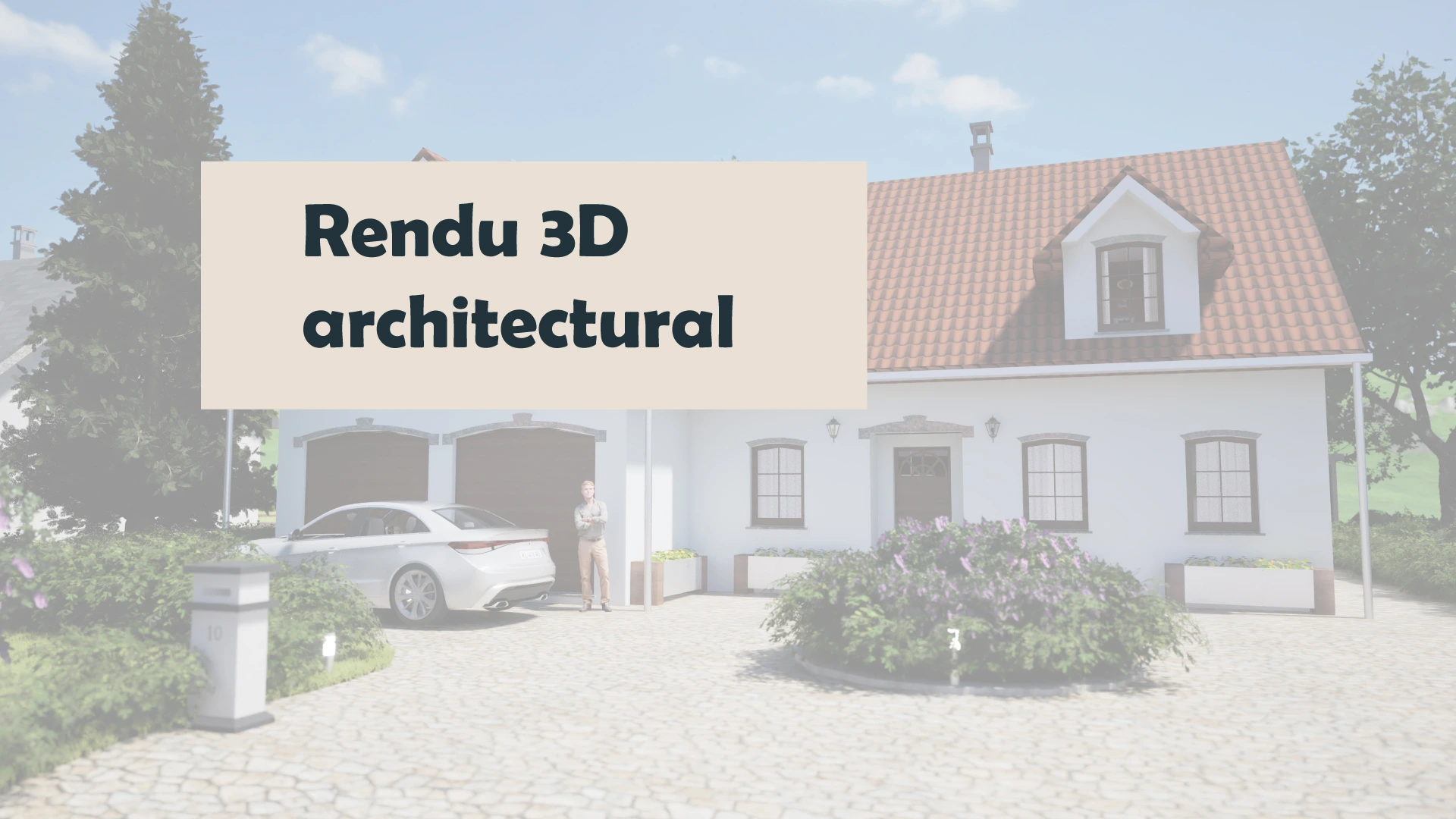 rendu 3D architectural